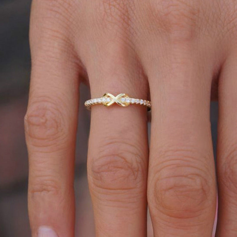 Elegant Infinity Ring