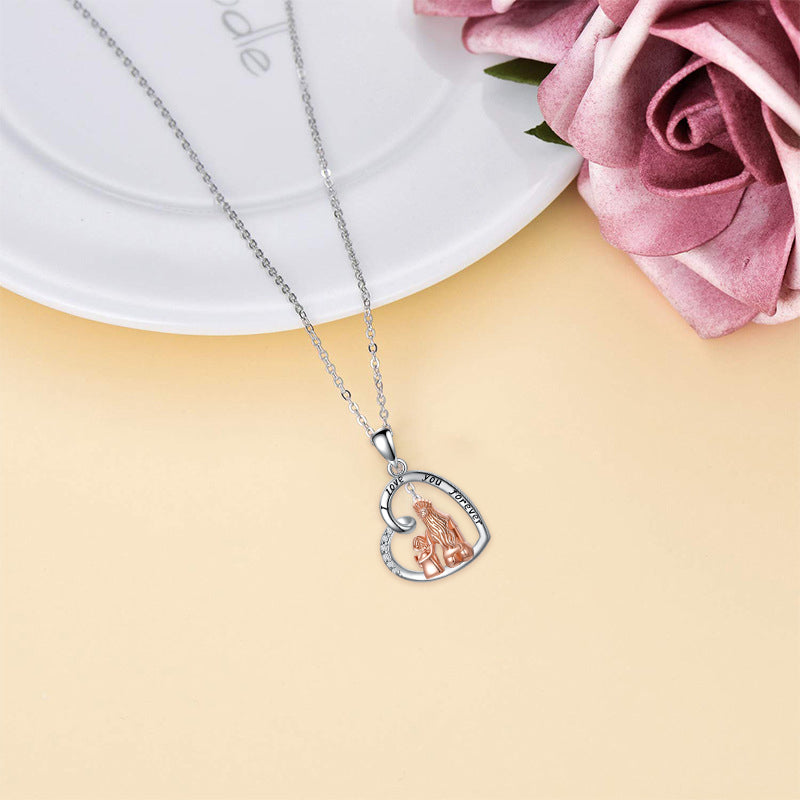 Mother Daughter Necklace